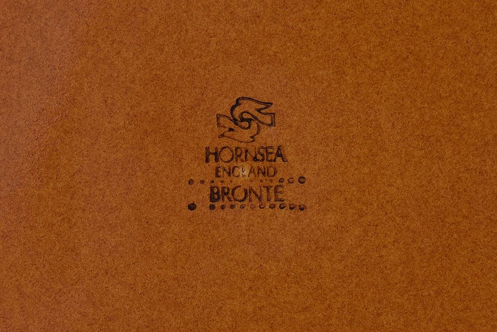 アンティーク雑貨　イギリスビンテージ　HORNSEA(ホーンジー)　BRONTE(ブロンテ)シリーズ　カップ&ソーサー&プレート2客セット(洋食器)(1)