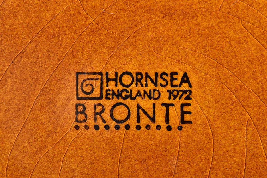 アンティーク雑貨　イギリスビンテージ　HORNSEA(ホーンジー)　BRONTE(ブロンテ)シリーズ　深皿2枚セット
