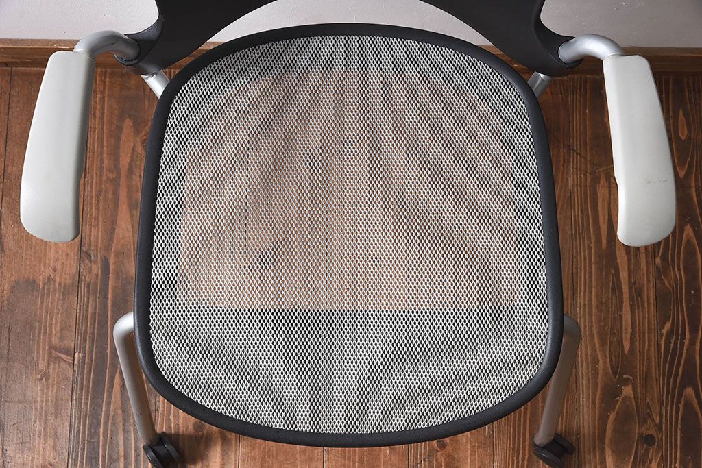 中古　ハーマンミラー社(Hermanmiller)　Caper Chair　ケイパーチェア(オフィスチェア、椅子、イス)(定価約6万円)(1)