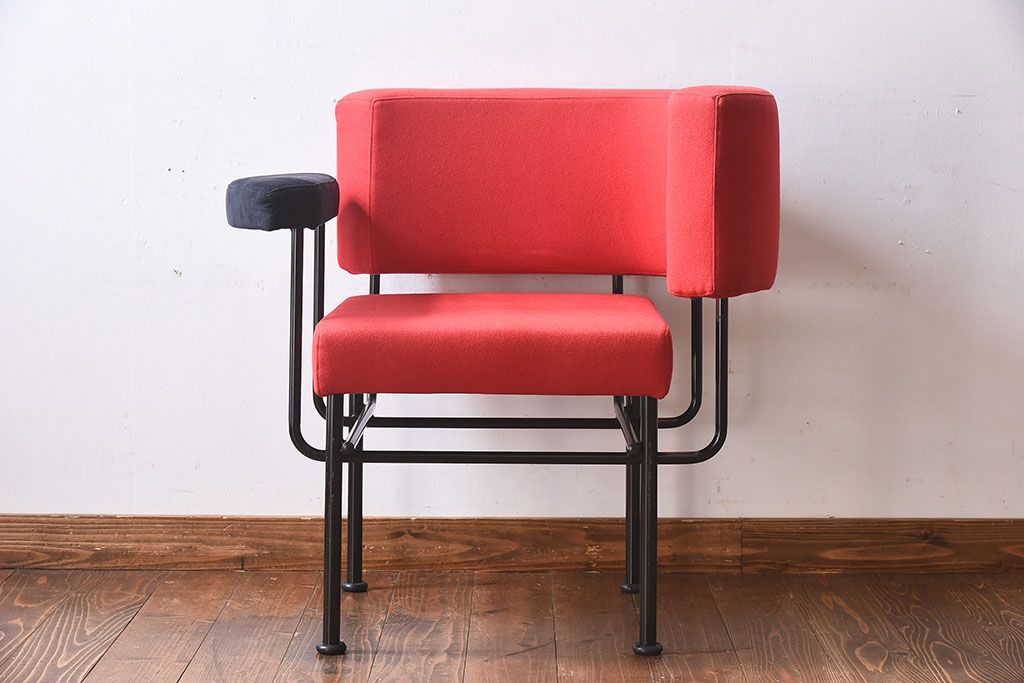 ヴィンテージ家具　ビンテージ　ALIAS(アリアス・エイリアス)　アームチェア(クッションチェア、椅子、イス)