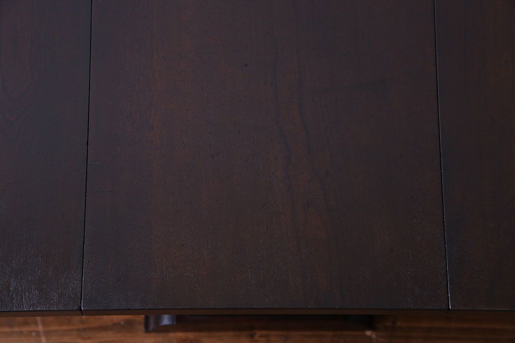 中古　ビンテージ　松本民芸家具　♯11型　上品なデザインのバタフライテーブル(エクステンションテーブル、机)