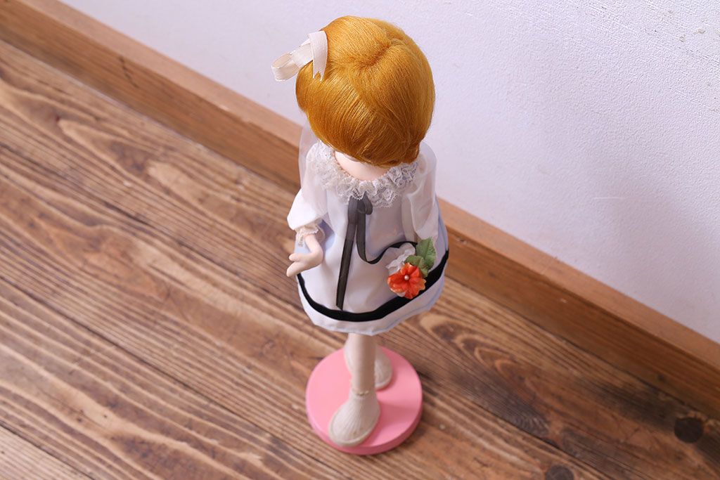 アンティーク雑貨　昭和レトロ　かわいらしいポーズ人形(文化人形)