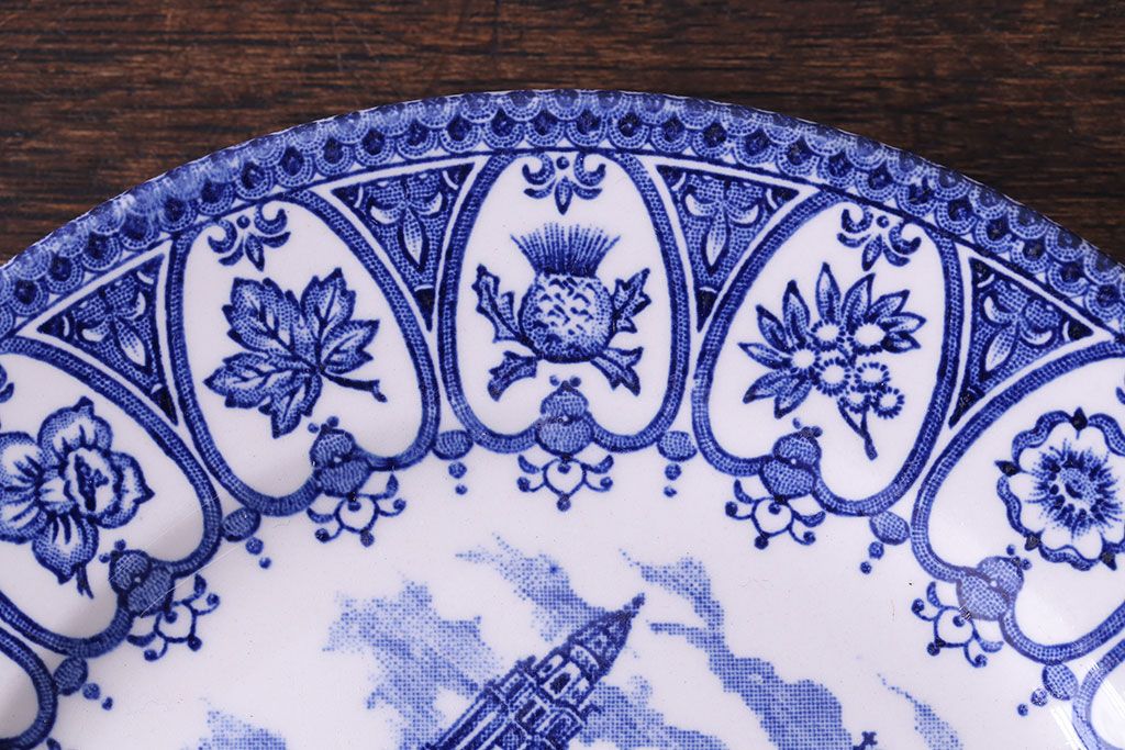 イギリス製　チャールズ皇太子とダイアナ妃 メモリアルプレート(皿)