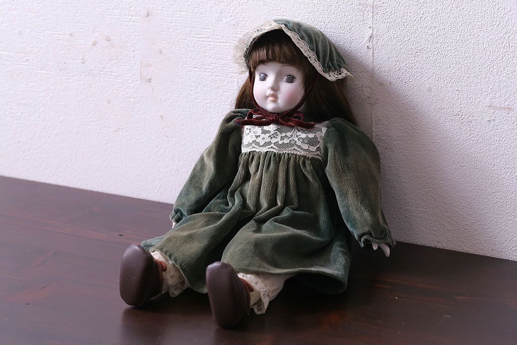 アンティークドール　小さい　人形