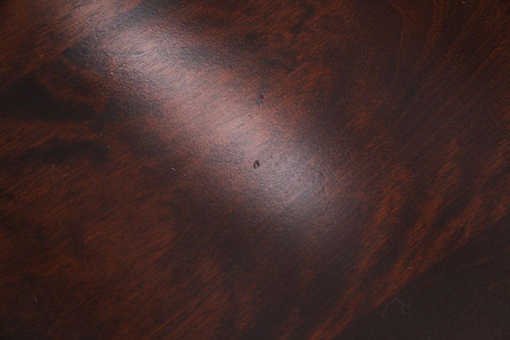ビンテージ 北海道民芸家具 深みのある色合いが魅力のローテーブル(座卓、リビングテーブル)