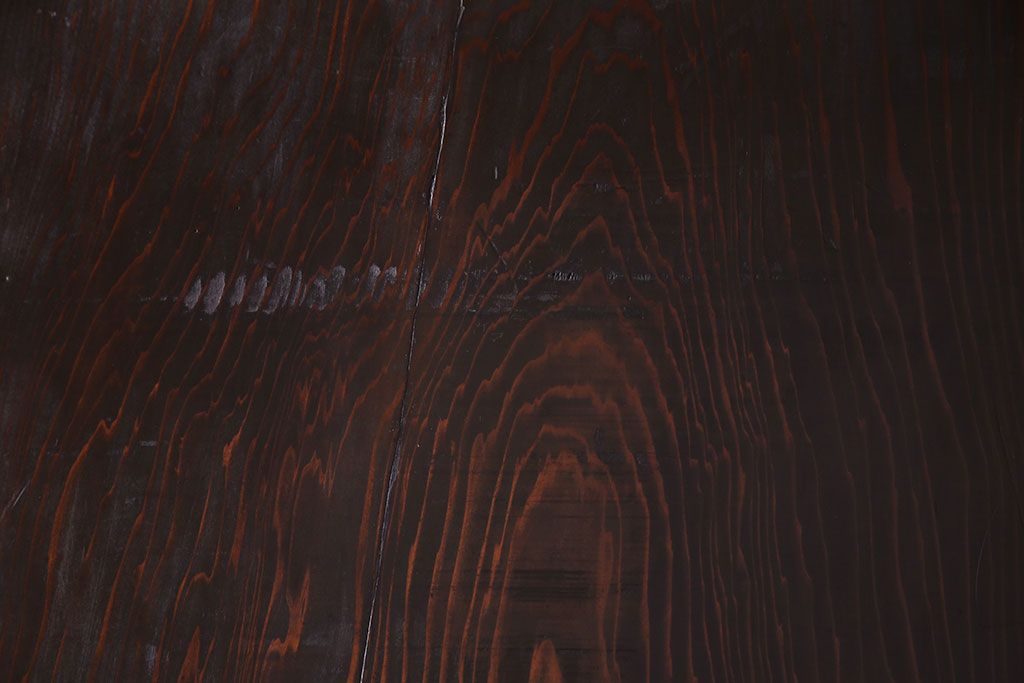 【商談品】古民具　古さを感じる木の質感　明治期の板戸(引き戸、建具)3枚組