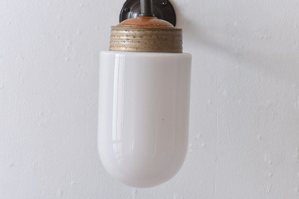 ビンテージ　柔らかなムード漂うブラケットライト(壁掛け照明、ウォールランプ)