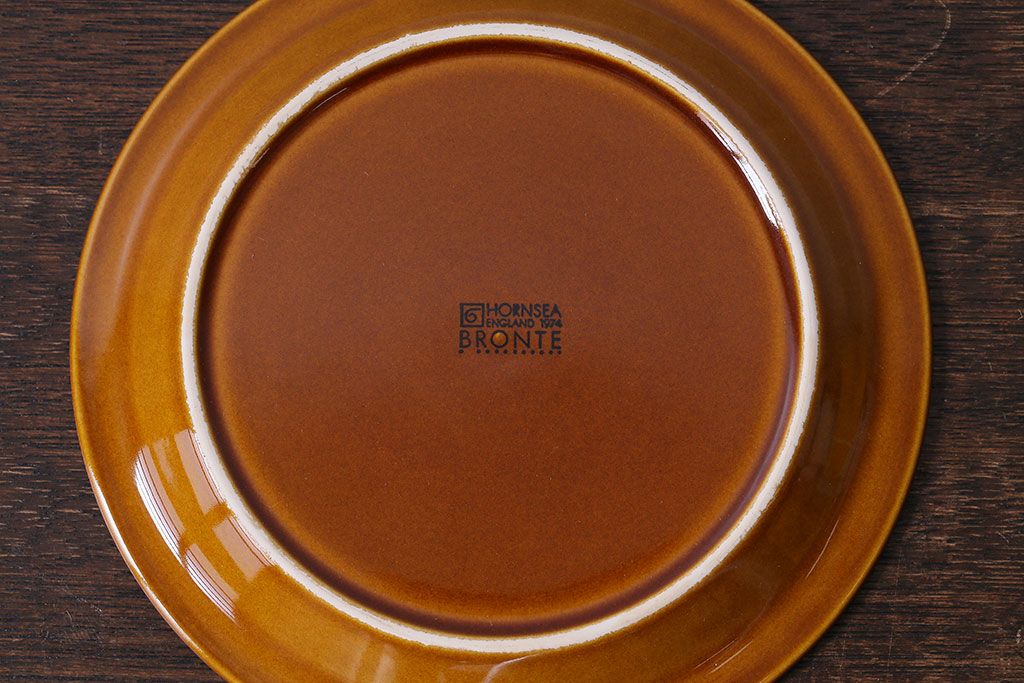 イギリスビンテージ　HORNSEA(ホーンジー) BRONTE(ブロンテ) プレート(ケーキ皿)2枚セット(2)