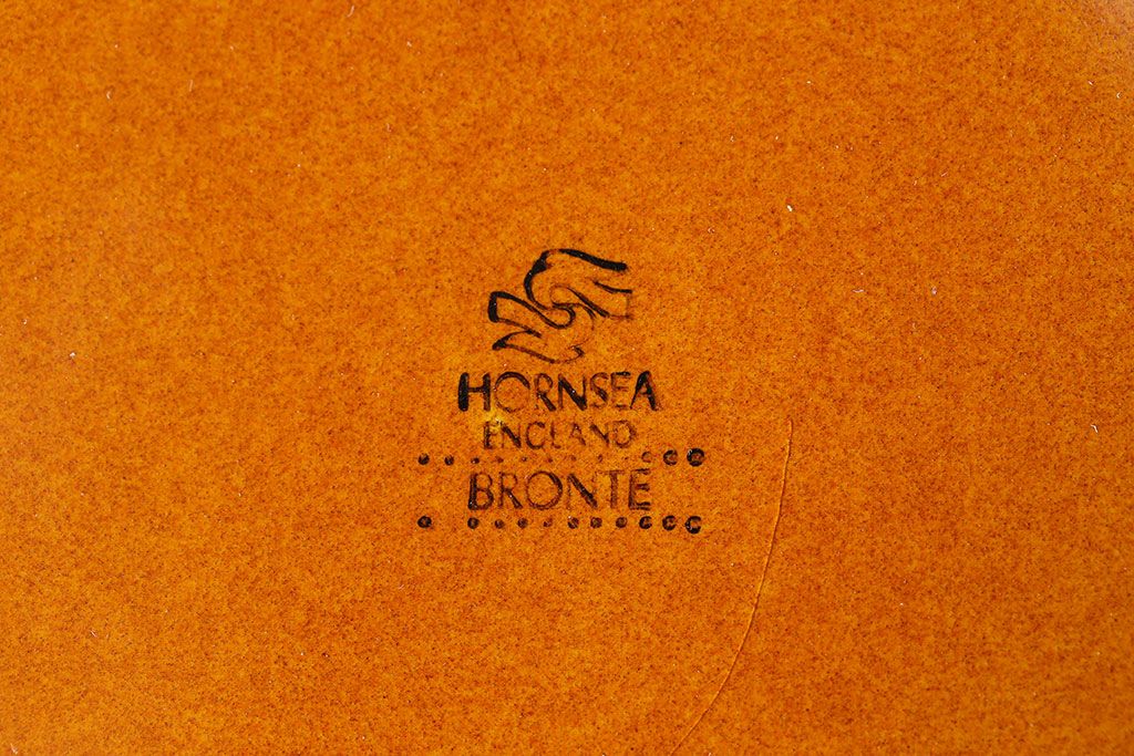 イギリスビンテージ　HORNSEA(ホーンジー) BRONTE(ブロンテ) プレート(ケーキ皿)2枚セット(3)