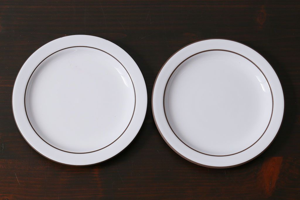 イギリスビンテージ　HORNSEA(ホーンジー)　Charisma(カリスマ)　サイドプレート(お皿)2枚セット(3)