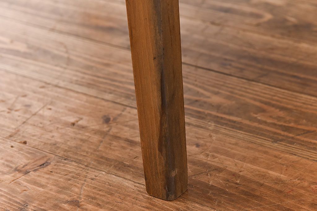 アンティーク家具　イギリスERCOL(アーコール)　シンプルなデザインのドロップリーフテーブル(エクステンションテーブル、ダイニングテーブル)