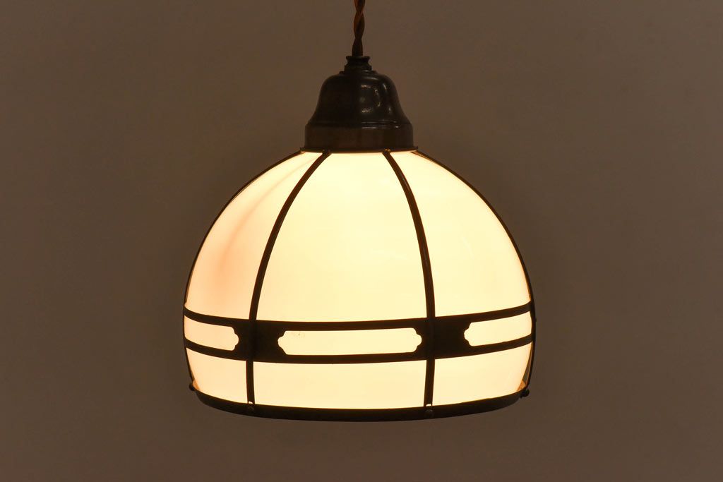 和モダンな雰囲気が魅力的な銅巻きペンダントライト(天井照明、吊り下げ照明、シェード)(1)