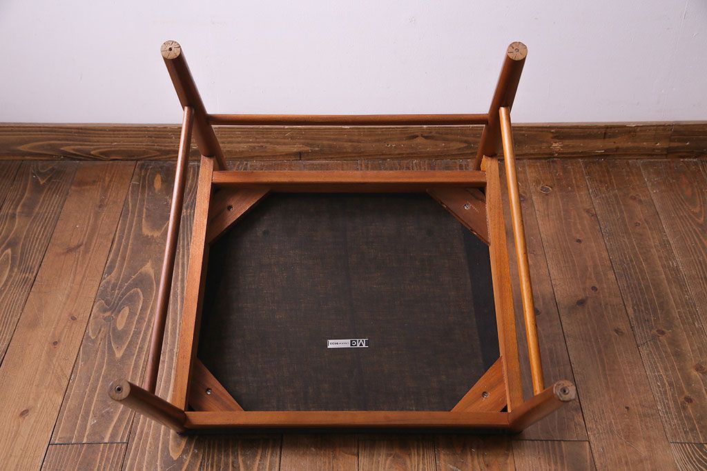 北欧ビンテージ家具　McIntosh(マッキントッシュ)No.9433　ミッドセンチュリーデザインのダイニングチェア(ワークチェア、椅子)(2)