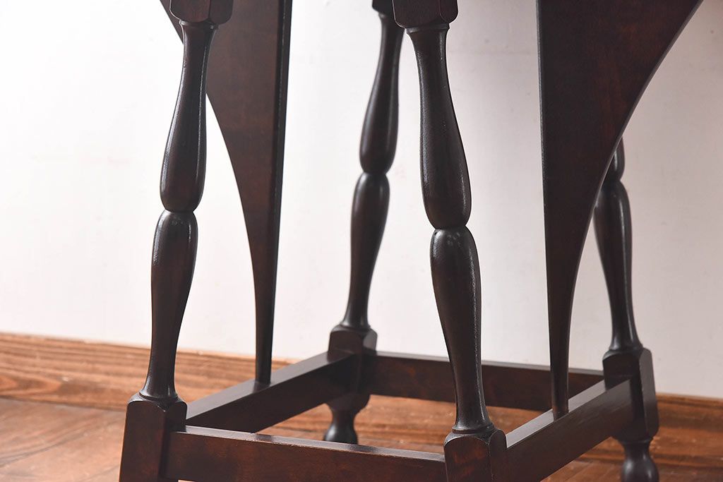 中古美品　松本民芸家具　#83型　上品な印象のバタフライ卓(バタフライテーブル、エクステンションテーブル)