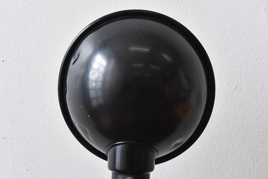 昭和レトロ　メンズライクなインテリアにおすすめの黒いスタンドライト(卓上照明、デスクスタンド)(1)