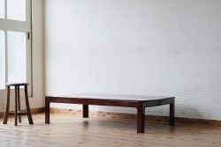 アンティーク家具　古い栗材の漆の綺麗な折り畳み式テーブル