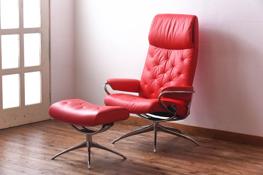 中古 EKORNES(エコーネス) ストレスレスメトロハイバックチェア