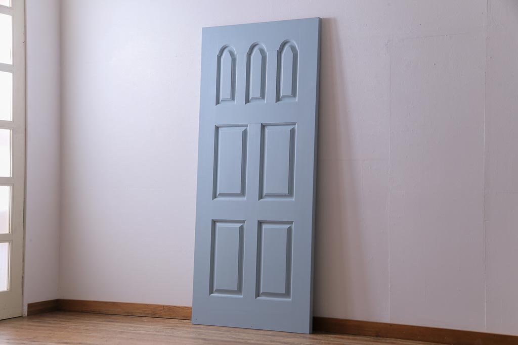 ペイント建具　フレンチレトロなカラーがおしゃれなドア(扉、建具)
