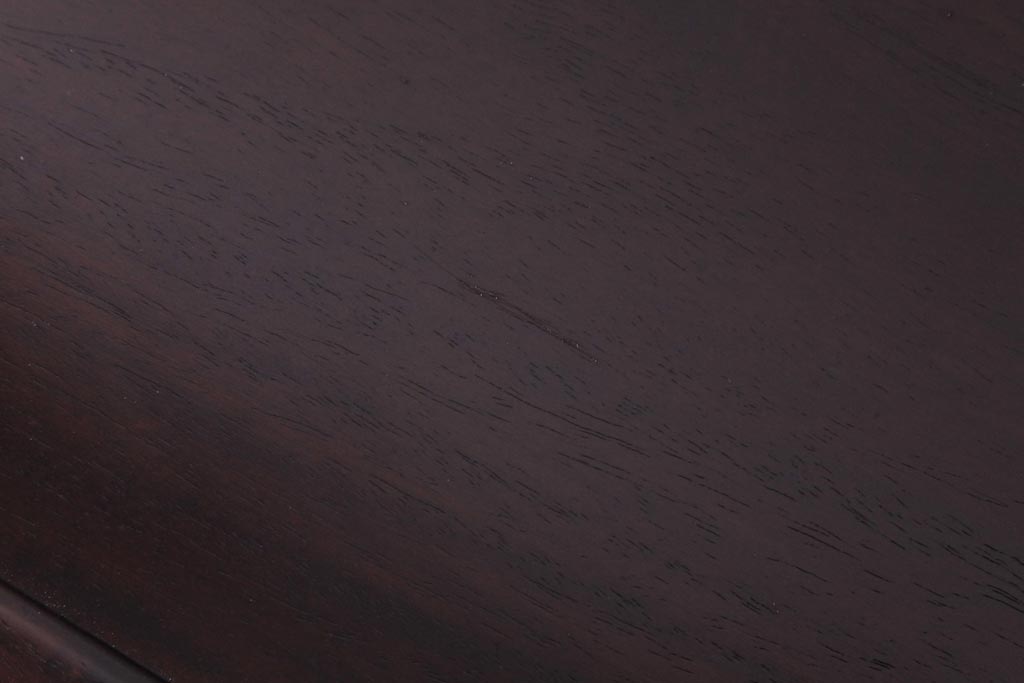 アンティーク雑貨　古民具・骨董　紫檀材　大振り　滑らかな木肌が上品な花台(飾り台、盆栽卓)