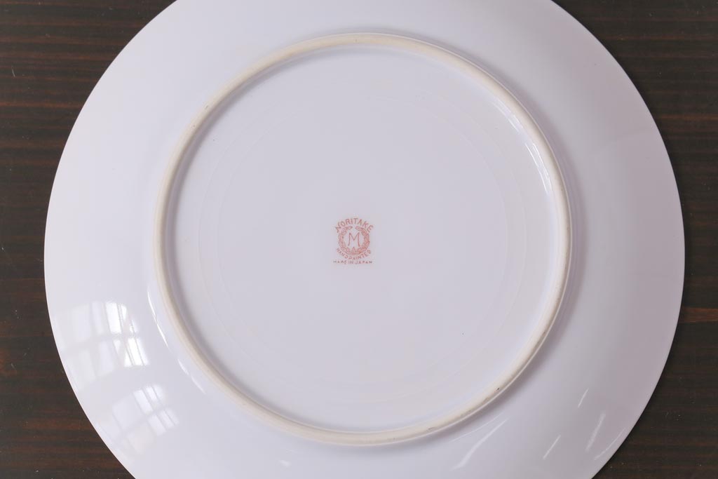 オールドノリタケ(Noritake、則武)　上品な雰囲気漂う飾皿(絵皿、平皿、洋食器)