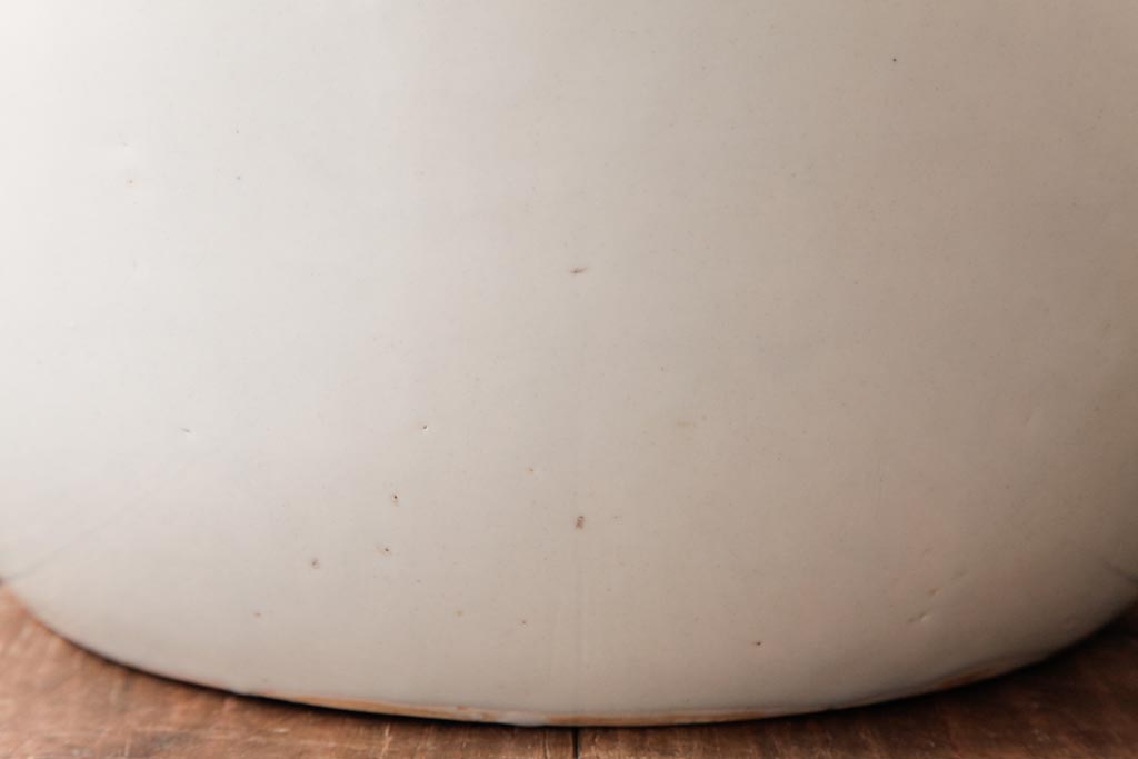 アンティーク雑貨　昭和初期　雷文模様　エキゾチックな雰囲気の瀬戸火鉢(鉢カバー)