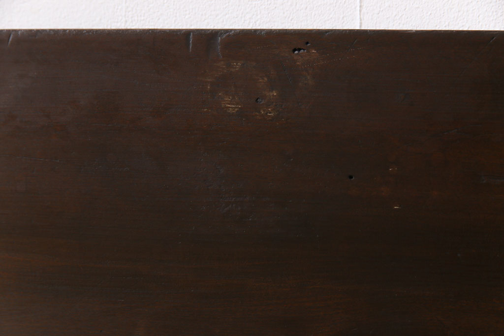 アンティーク雑貨　大正昭和初期　古材　ケヤキ材　渋さを活かしたDIYにおすすめの一枚板(木材、材料)