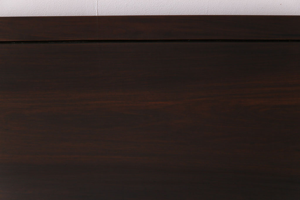 アンティーク家具　和製アンティーク　紫檀(シタン)材　漆塗り　モダンな雰囲気が魅力的な座卓(ローテーブル、センターテーブル)