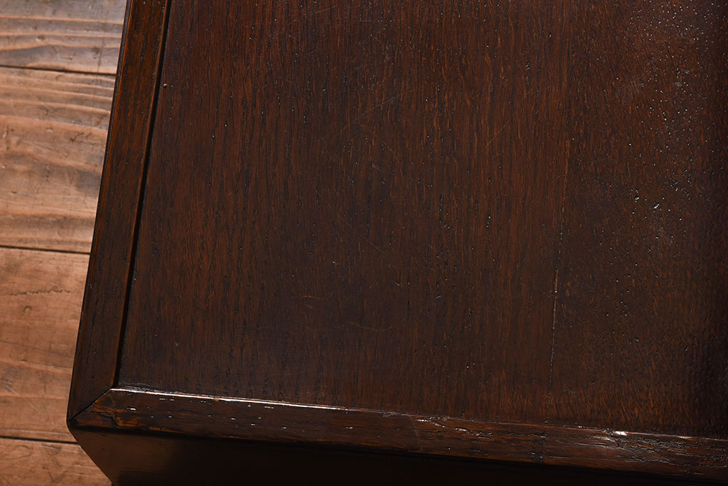 アンティーク家具　イギリスアンティーク　オーク材　和モダンの空間におすすめの鏡台(姿見、ドレッサー)