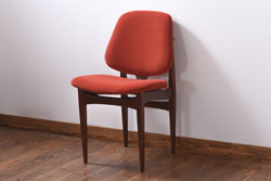 ヴィンテージ家具　北欧ビンテージ　チーク材　Elliotts Of Newbury(EoN)　くつろぎの空間にぴったりの上質なダイニングチェア(椅子、ワークチェア)(1)