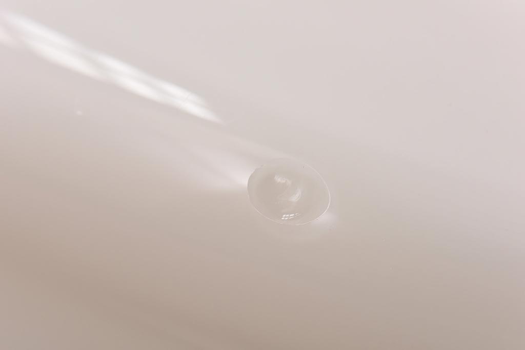 和製アンティーク　乳白色のガラスが柔らかな印象のペンダントライト(天井照明、吊り下げ照明)