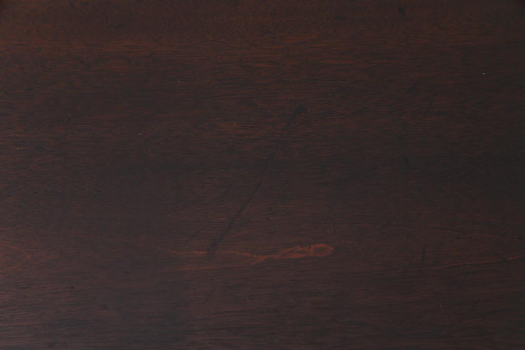 中古　松本民芸家具　シックな4人掛けT型食卓(ダイニングテーブル)(定価約37万円)(1)