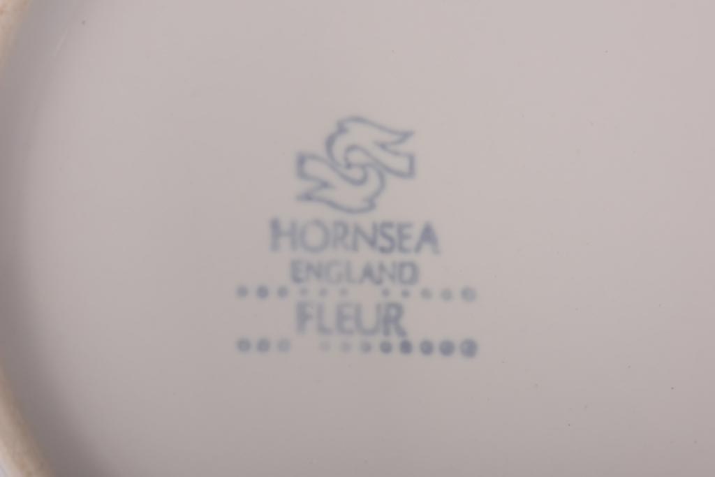 イギリスビンテージ　Hornsea(ホーンジー)　FLEUR(フルール)　シュガーポット2個セット