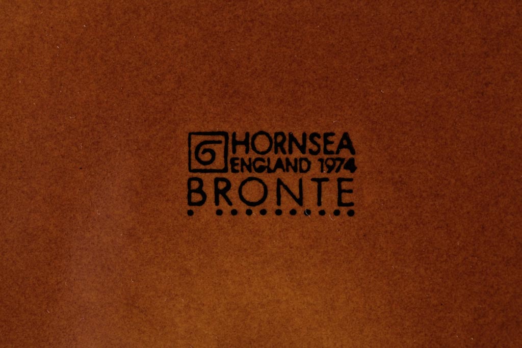 アンティーク雑貨　イギリスビンテージ　HORNSEA(ホーンジー)　BRONTE(ブロンテ)　キャニスター(保存容器)(2)