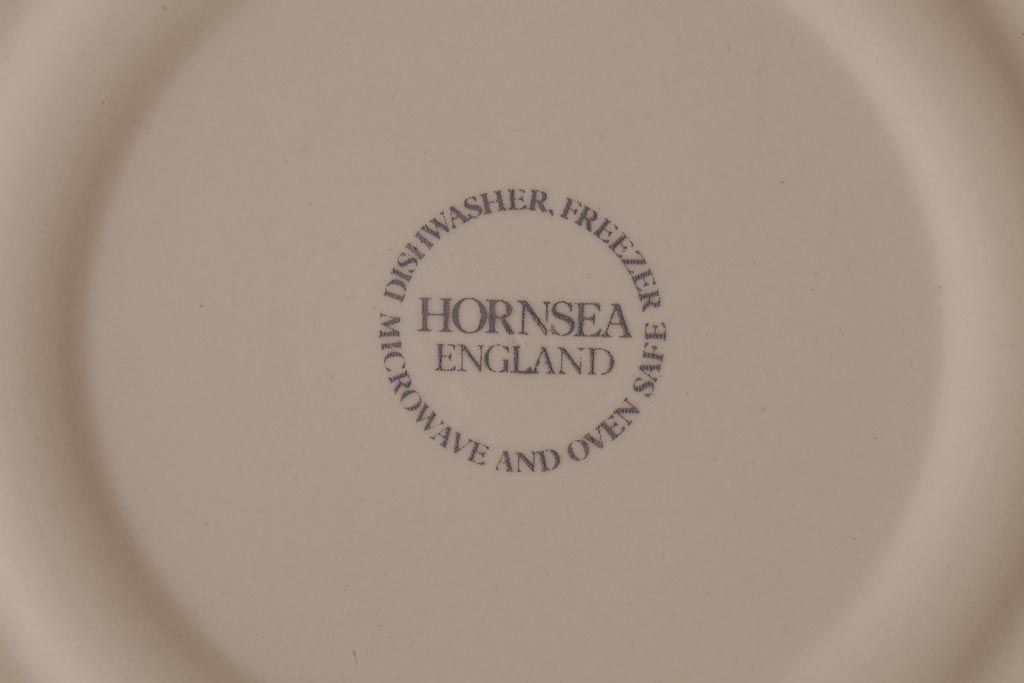 イギリスビンテージ　Hornsea(ホーンジー)　トリオ2客セット(カップ&ソーサー、プレート)
