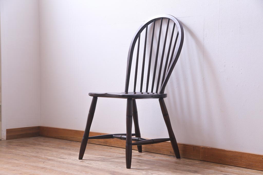 中古　松本民芸家具　ビンテージ　#72型・リーチチェア(ダイニングチェア、椅子)(1)