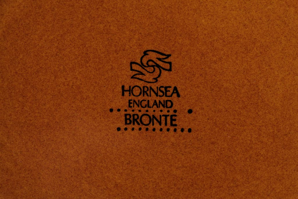 アンティーク雑貨　イギリスビンテージ　HORNSEA(ホーンジー)　BRONTE(ブロンテ)　キャニスター2個セット(保存容器、洋食器)