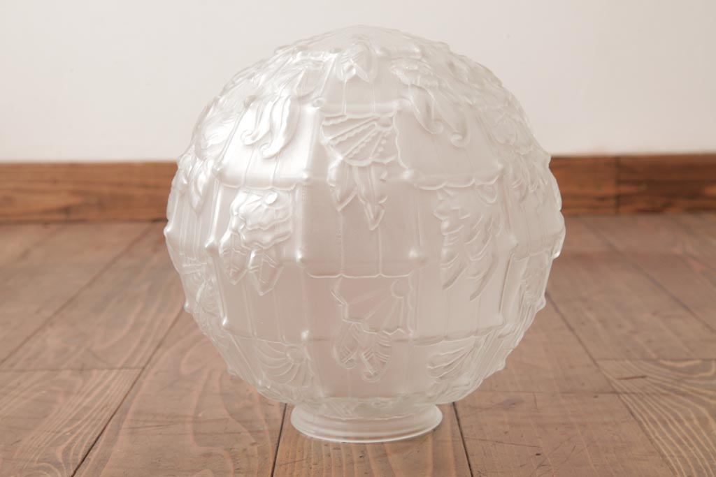 アンティーク　イタリア製　ガラス球のデザインが素敵なペンダントライト(天井照明)