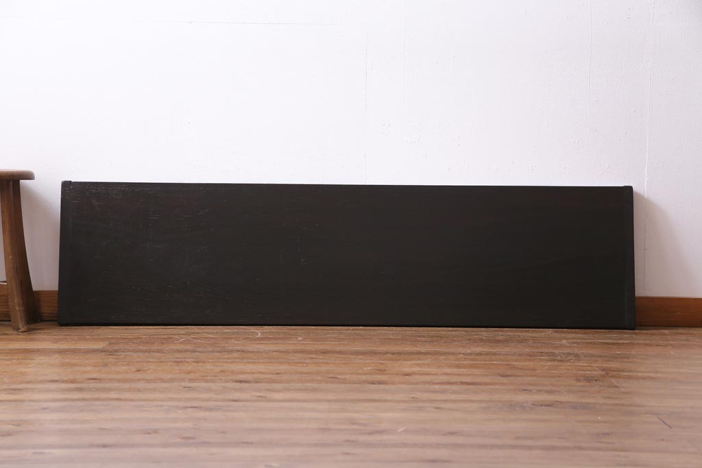 アンティーク雑貨　明治期　ワックス仕上げ　DIY素材におすすめな味のある朴の木一枚板(古材、材料)