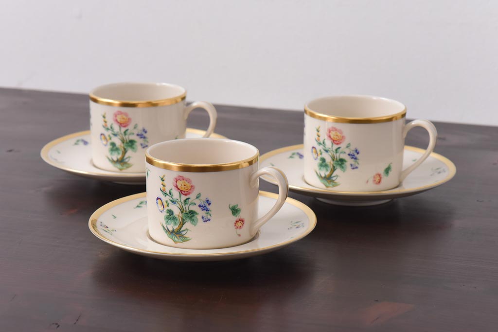 中古美品　Tiffany&Co.(ティファニー)　Blair House　コーヒーカップ&ソーサー(洋食器)