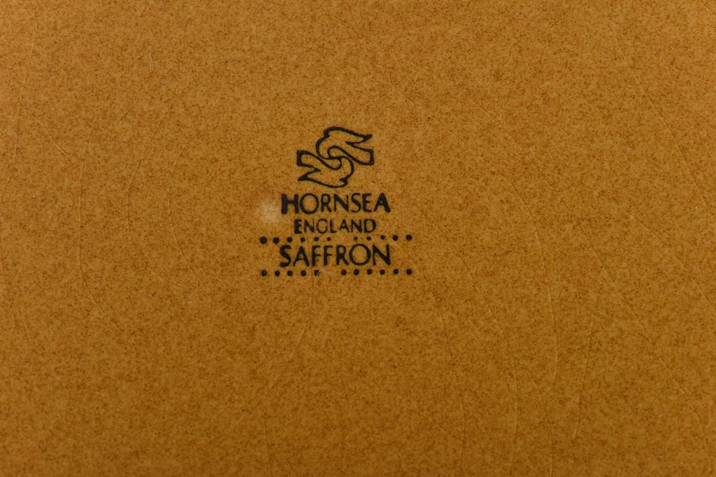 イギリスビンテージ　HORNSEA(ホーンジー)　Saffron(サフラン)　レトロでかわいらしいトリオ2客セット(3)
