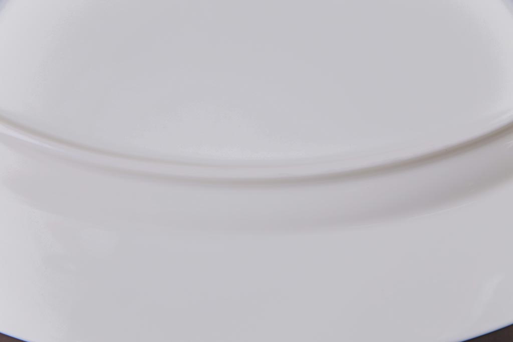 中古　Nittoroyal(ニットーロイヤル、ノリタケ)　ボーンチャイナ　ブルーヒル(廃盤)　オーバルプレート&深皿セット(大皿、カレー皿、洋食器)