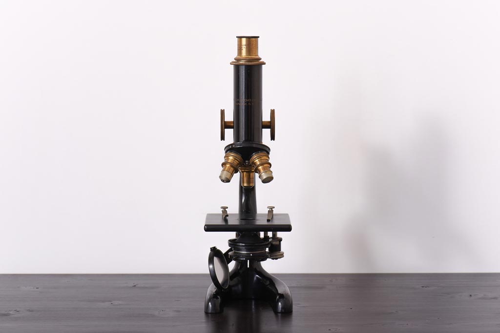 アンティーク雑貨　KRAUSS BAUSCH&LOMB アンティーク顕微鏡