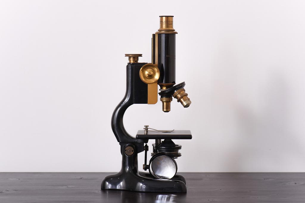 アンティーク雑貨　KRAUSS BAUSCH&LOMB アンティーク顕微鏡