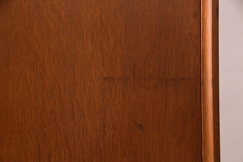 ヴィンテージ家具　北欧家具　G-PLAN(ジープラン)　Brandon(ブランドン)　ハンガー掛け付き　オーク材製のスモールワードローブ(ビンテージ)(R-036551)