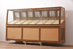 和製アンティーク　昭和初期　病院で使われていた書類ケース(収納棚、カルテケース、レターラック)(R-065790)