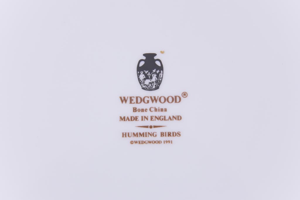 イギリス　WEDGWOOD(ウェッジウッド)　ハミングバード　34cm　プレート(大皿、洋食器)(R-036828)