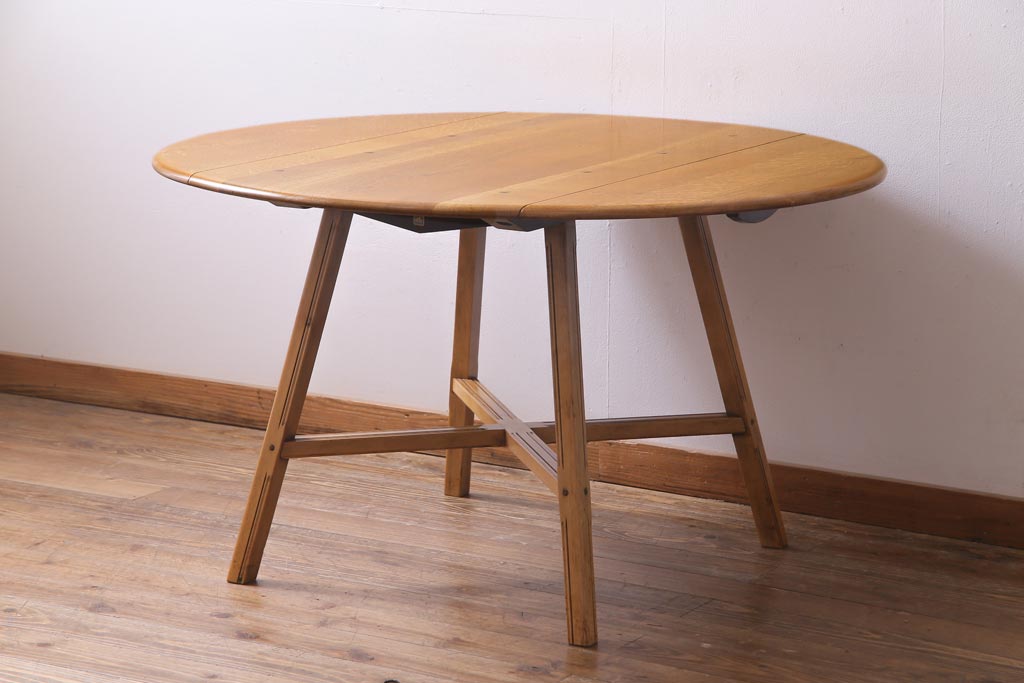 ヴィンテージ家具 英国イギリスビンテージ ERCOL(アーコール) オーク材