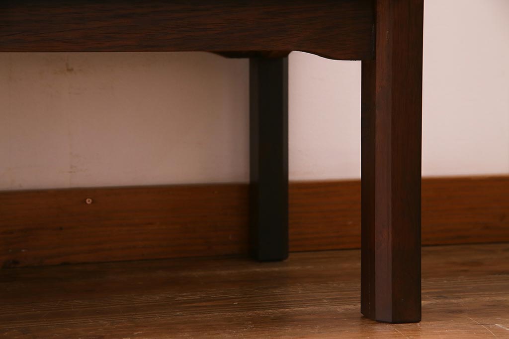 ヴィンテージ家具　ジャパンビンテージ　山品木工　ローズウッド材　サイドボード(キャビネット、収納棚)(R-037522)