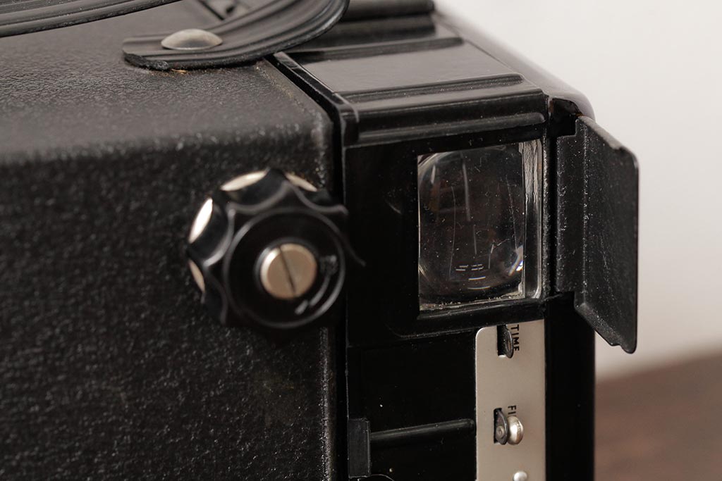 ヴィンテージ雑貨　イギリスビンテージ　CONWAY(コンウェイ)　ボックスカメラ　ポピュラーモデル　ヴィンテージカメラ(R-038097)