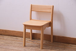 中古　松本民芸家具　ビンテージ　#72型・リーチチェア(ダイニングチェア、椅子)(3)